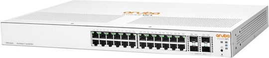 HP Aruba Instant On 1930 24G Class4 Managed L2 PoE+ Switch with 24 Gigabit (1Gbps) Ethernet Ports and 4 SFP Ports