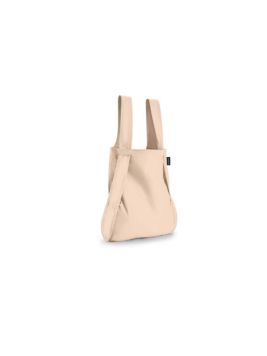 Notabag Βαμβακερή Τσάντα για Ψώνια σε Μπεζ χρώμα