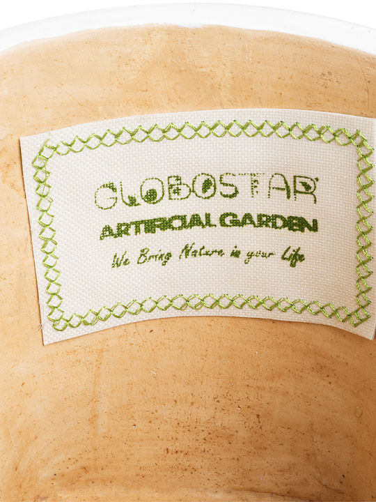 GloboStar Κασπώ Πολυεστερικό Μπεζ 20x20x16εκ.