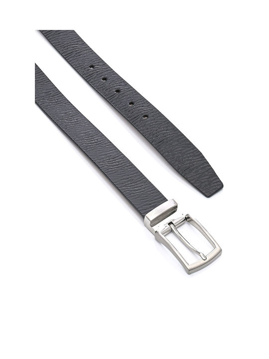 Mcan Men's Artificial Leather Belt Black