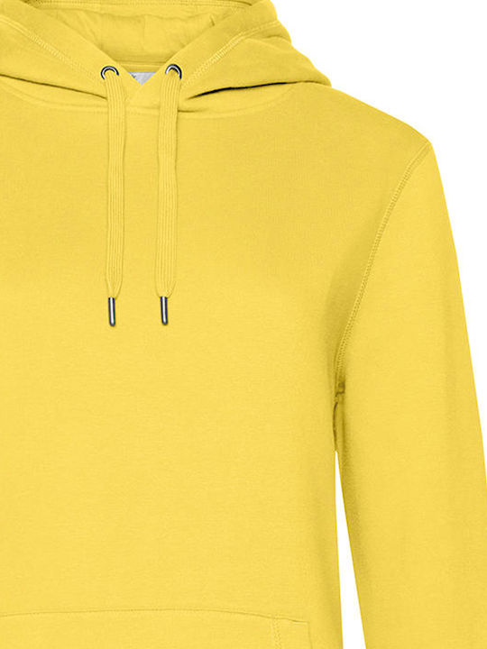 B&C Queen Women's Long Sleeve Promotional Sweatshirt Yellow Fizz