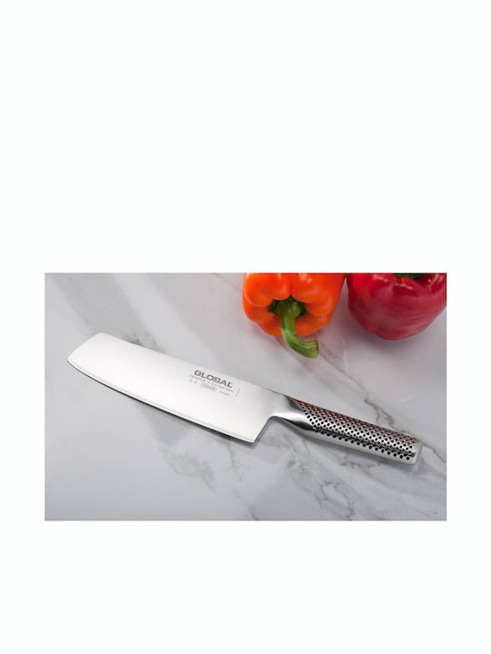Global G Cuțit Nakiri din Oțel Inoxidabil 18cm