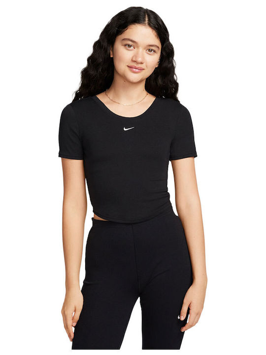 Sportswear Women's Athletic Blouse Short Sleeve Black