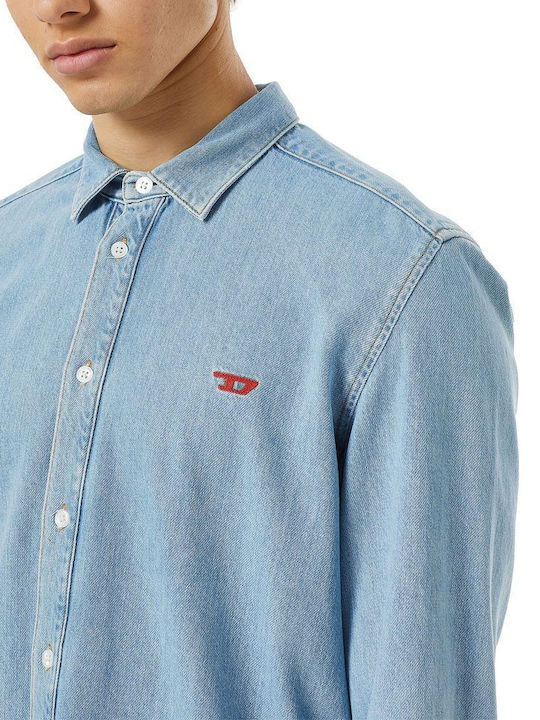 Long-sleeved Shirt Blue