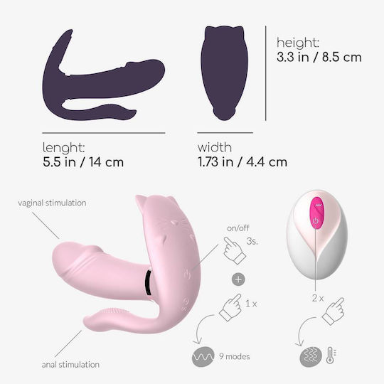 Crushious Vibrator Pink