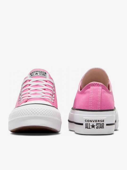 Chuck Taylor All Star Lift Γυναικεία Flatforms Sneakers Ροζ