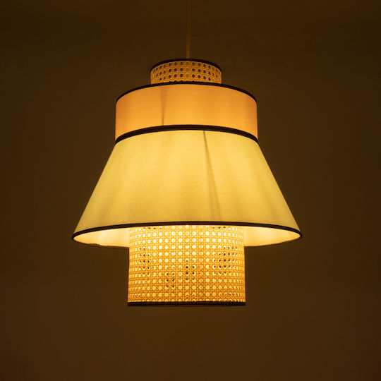 GloboStar Journey Pendant Light cm Boho Grid with Socket E27 50x53x54cm