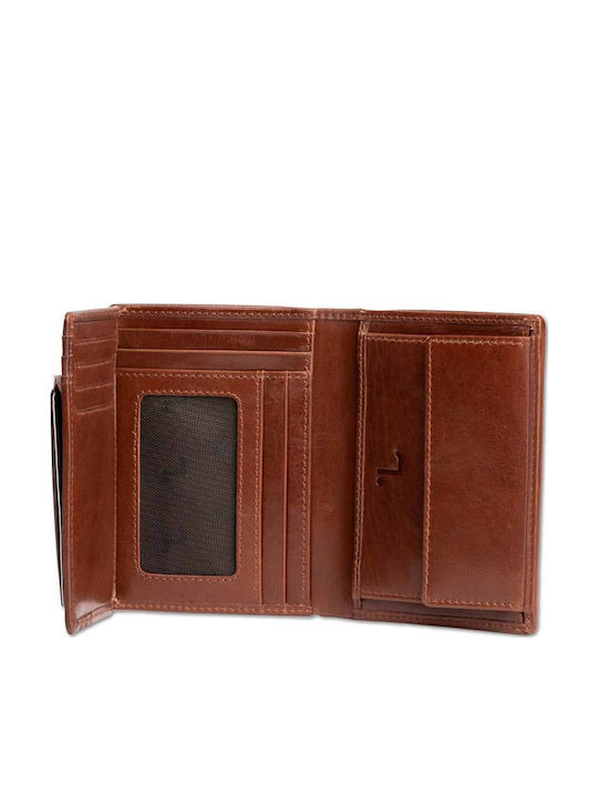 Mercury Leather Men's Wallet Tabac Brown