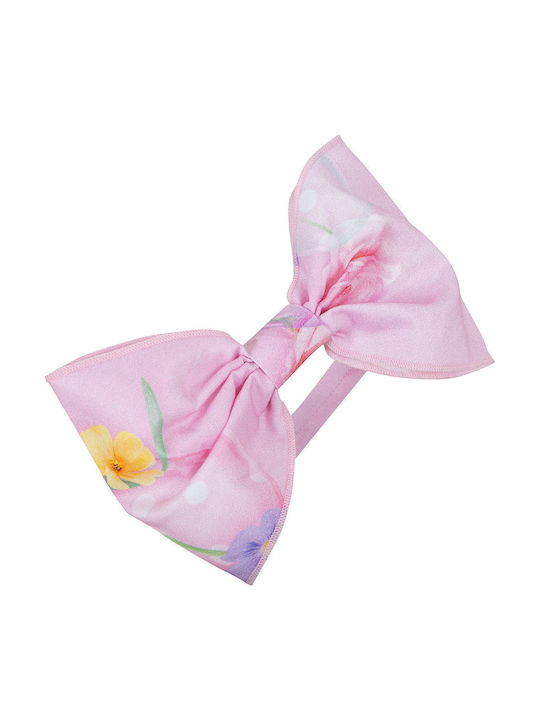 Lapin Kids Headband with Bow Pink
