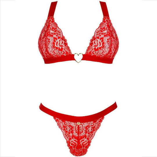 Obsessive Seturi de lenjerie sexy Roșu D-237690