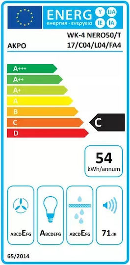 Akpo WK-4 Nero Eco 50 Kamin-Dunstabzug 60cm Gray
