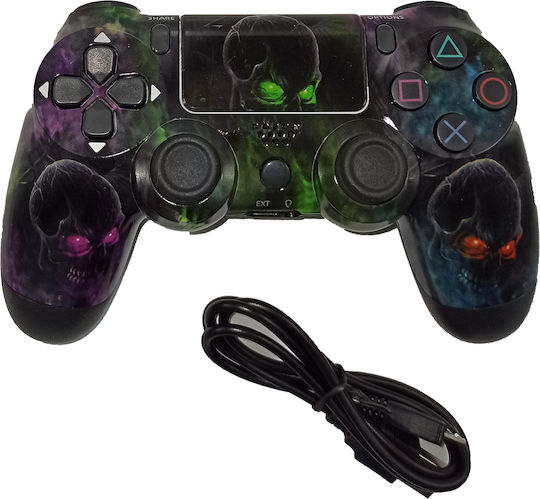 Skulls Ασύρματο Gamepad για PS4 Skulls