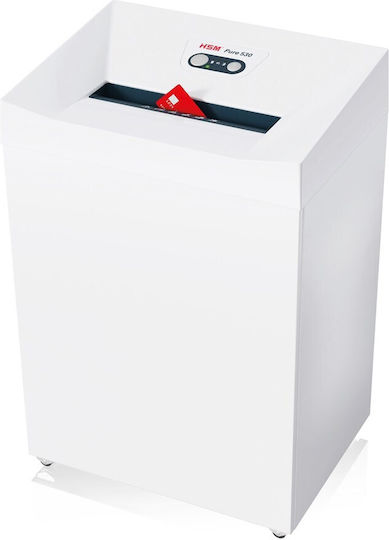 HSM Καταστροφέας Εγγράφων Pure 530 11 Φύλλων με Κάδο 80lt