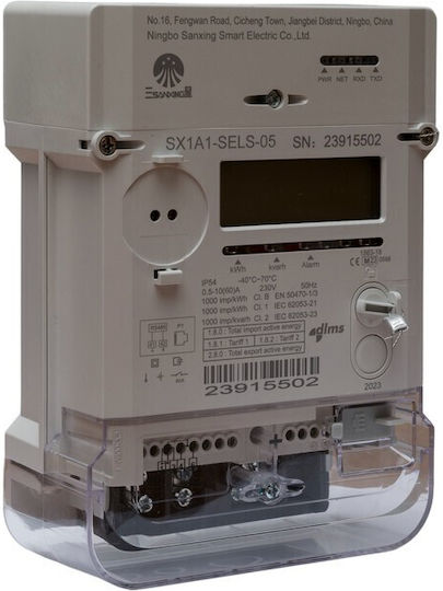 Energie-Analysator Elektrischer Messgeräte Digital Einphasig Modbus SX1A1-SELS-05