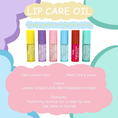 Tertio Lip Ulei Mentă Parfum de măr 4ml