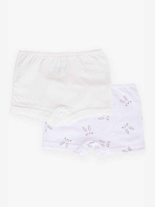 Trendy Shop Set of Kids' Boxers White 2pcs