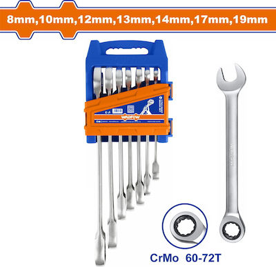 Wadfow Сет Германополигонни с Размер от 8mm до 19mm 7бр