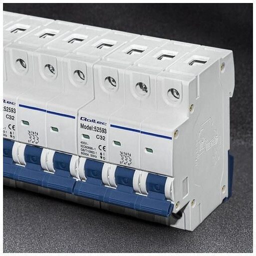 Qoltec Τριπολικός Διακόπτης Ράγας 32A