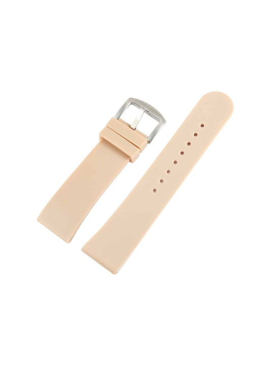 New Era Rubber Strap Beige 24mm