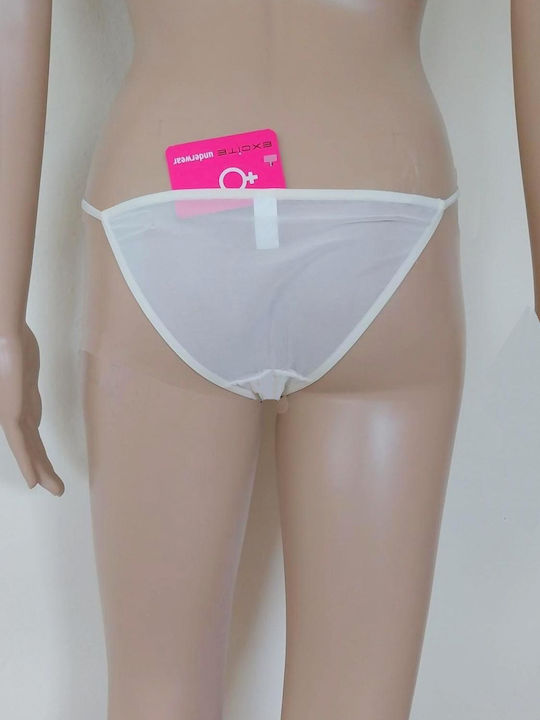 Diana Памучни Дамско Slip 3Pack с дантела Beige