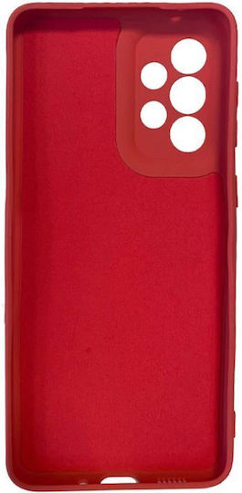 Lemontti Back Cover Σιλικόνης Κόκκινο (Galaxy A33 5G)