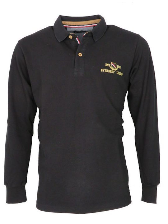 Everbest 211-033-0 Men's Polo Shirt Black