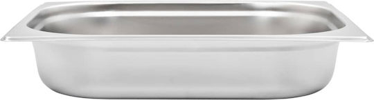 vidaXL Σκεύος Gastronorm Ανοξείδωτο GN1/2 με Βάθος 65mm