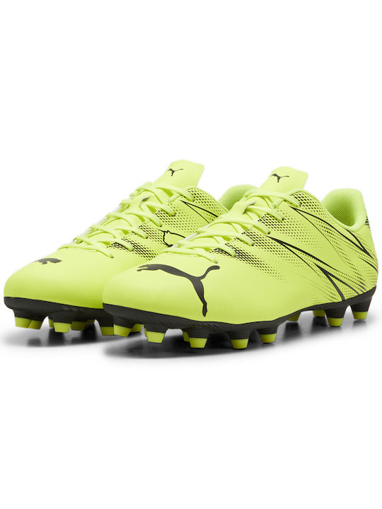 Puma Attacanto FG/AG Niedrig Fußballschuhe mit Stollen Gelb