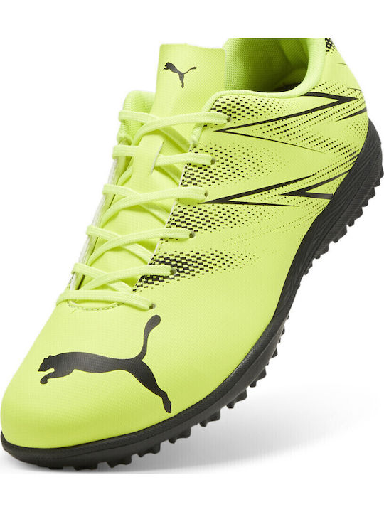 PUMA Attacanto Ποδοσφαιρικά Παπούτσια με Σχάρα TT Κίτρινα