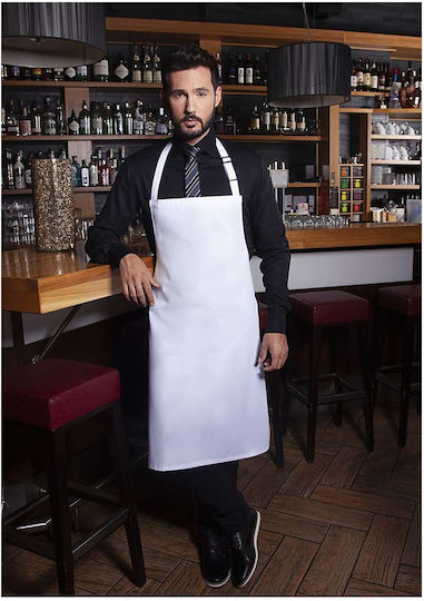 Karlowsky Șorț Barista / Barman Corp întreg Alb