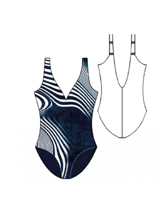 Susa One-Piece Swimsuit Blue