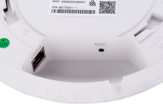 IP-COM Pro-6-lite Punct De Acces Wi-Fi 6 Banda Duală (2.4 și 5GHz) Kit Unic Alb
