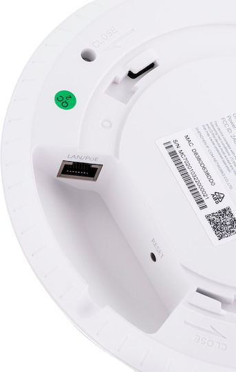 IP-COM Pro-6-lite Punct De Acces Wi-Fi 6 Banda Duală (2.4 și 5GHz) Kit Unic Alb