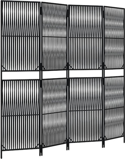 vidaXL Dekorativer Raumteiler aus Leinwand 196x180cm