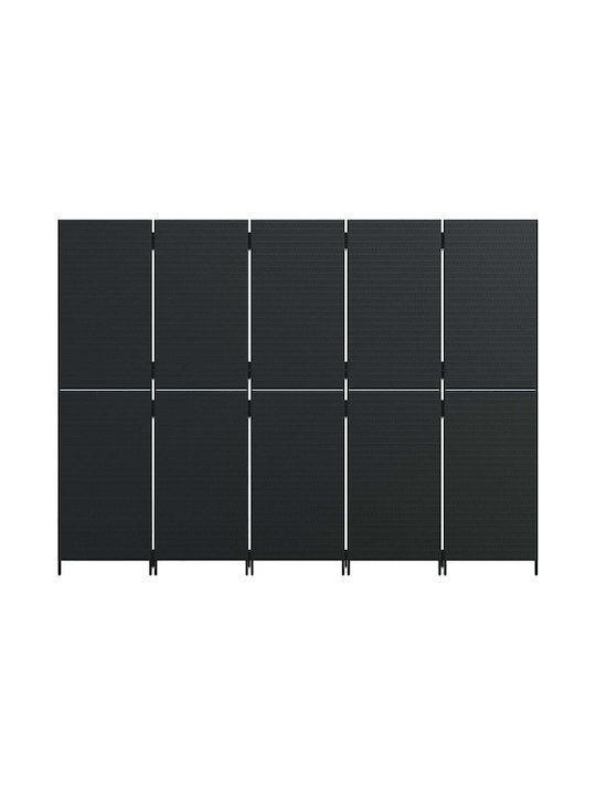 vidaXL Декоративен Параван Платнен 245x180см