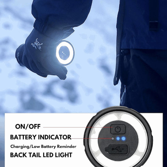 Ledholics Rechargeable Flashlight LED with Maximum Brightness 3200lm