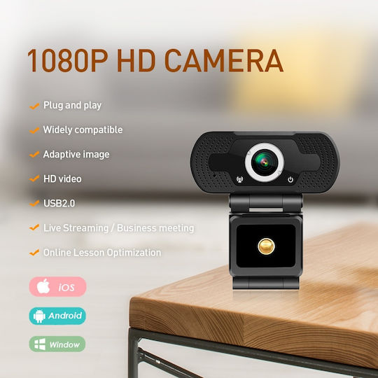 Aoke WS-W5 Camera Web Full HD 1080p