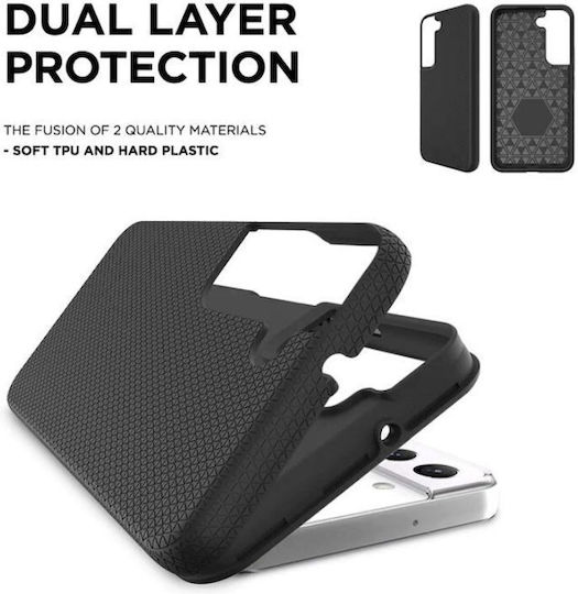 Eiger North Back Cover Σιλικόνης Μαύρο (iPhone 14 Pro Max)