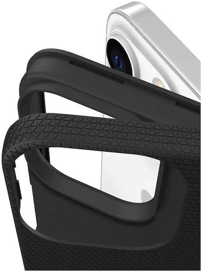 Eiger North Back Cover Σιλικόνης Μαύρο (iPhone 14 Pro Max)