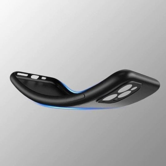 Lemontti Soft Back Cover Σιλικόνης Μαύρο (Oppo A78 5G)