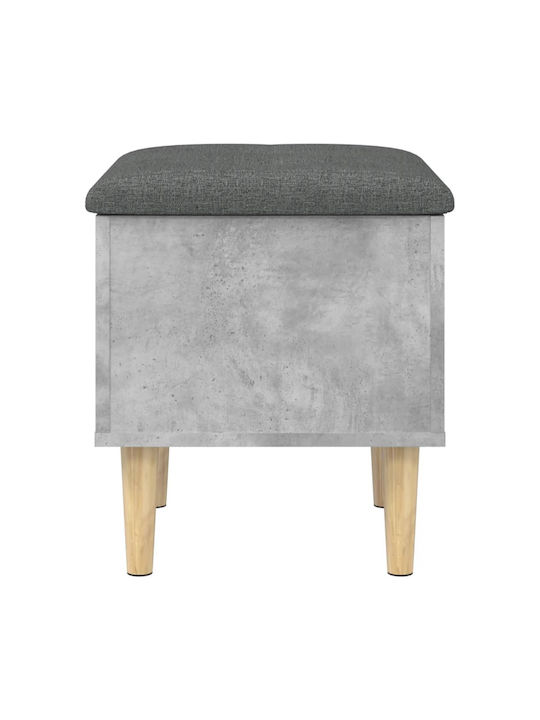 Hocker Für das Wohnzimmer Mit Stauraum Hölzernes Gray 42x42x46cm