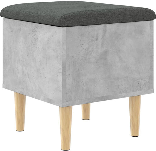 Hocker Für das Wohnzimmer Mit Stauraum Hölzernes Gray 42x42x46cm