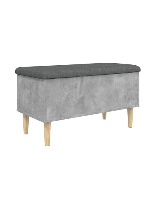 Hocker Bankhocker Mit Stauraum Hölzernes Gray 82x42x46cm