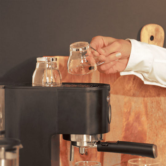 Cecotec Cafelizzia Fast Pro Μηχανή Espresso 1350W Πίεσης 20bar Μαύρη