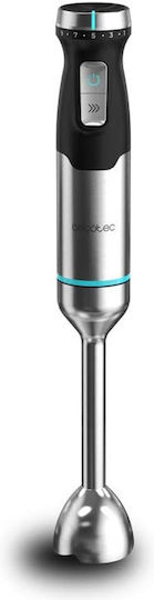 Cecotec Power Pulsar 2300MAX Handmixer mit Inox Stab 1500W Silber