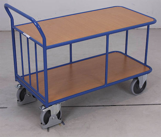 Variofit Plattformwagen for Load Weight up to 400kg in Blau Color