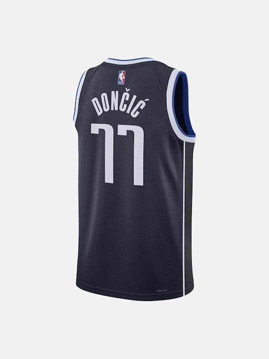 Jordan Dallas Mavericks Luka Dončić Statement Edition Jersey Aussehen Basketball