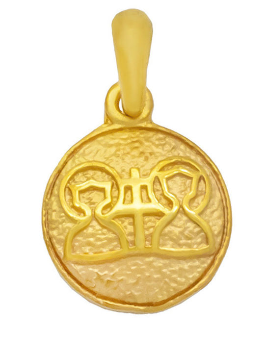 Savvas Design Charm Φυλαχτό από Χρυσό 9Κ