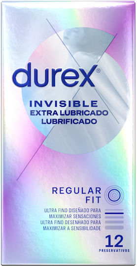 Durex Durex Invisible Kondome 10 Stück 52 mm Natürlich