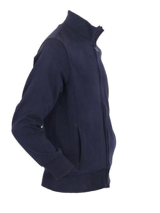 Kprime Unisex Διαφημιστική Ζακέτα Μακρυμάνικη σε Μαύρο Χρώμα